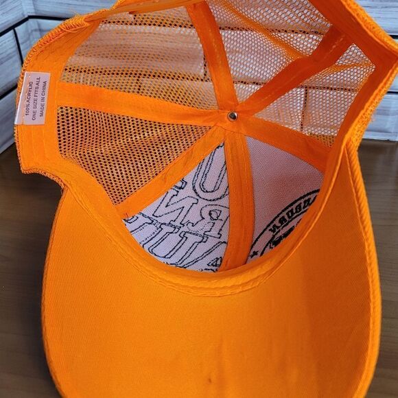 Orange Auburn Trucker Hat #A15 - Picture 5 of 6